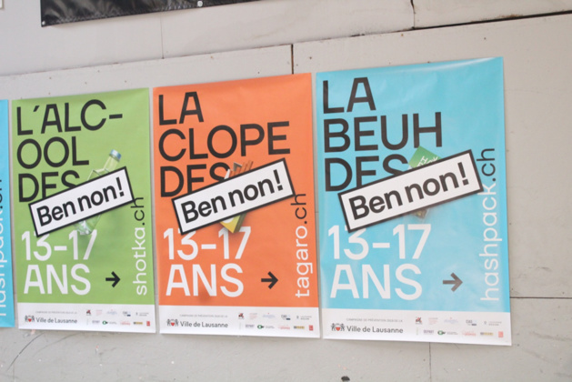 Lausanne en campagne contre les vices des jeunes