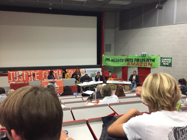 «N’achetez pas de produits qui viennent d’Amazonie!» «N’achetez pas de produits qui viennent d’Amazonie!»