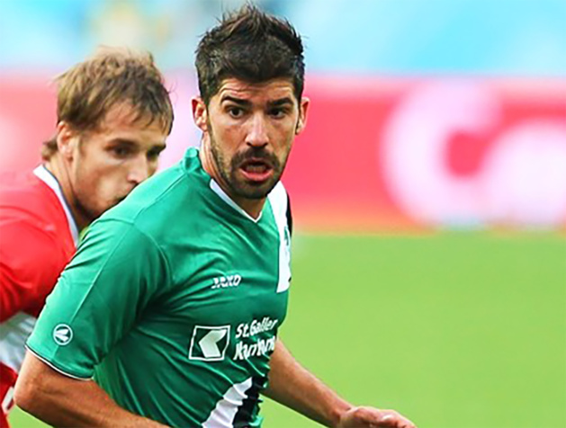 Matias Vitkieviez, ici avec le maillot de Saint-Gall Matias Vitkieviez, ici avec le maillot de Saint-Gall