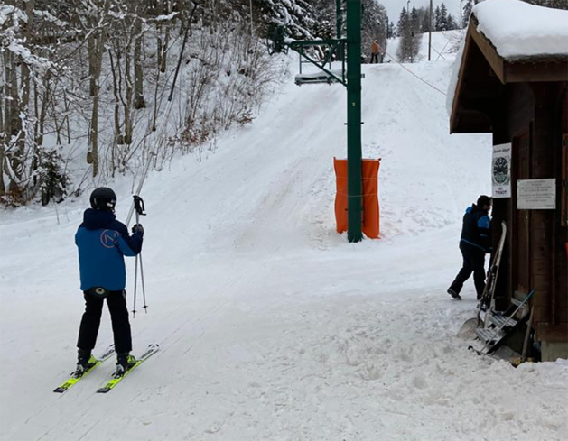 Station des téléskis de St-Cergue: « On préfère voir le verre à moitié plein »