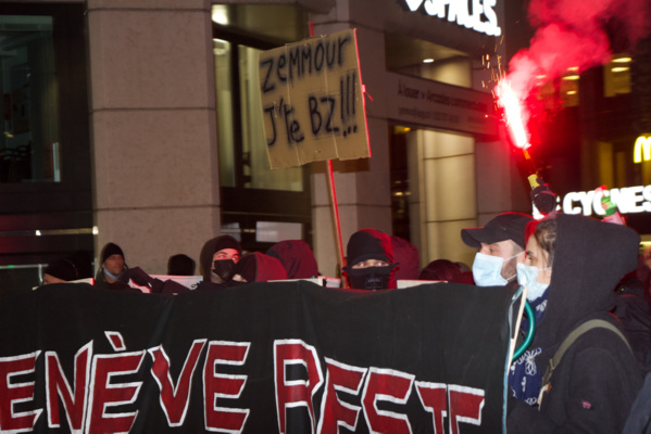 « Zemmour casse-toi, Genève est antifa! » « Zemmour casse-toi, Genève est antifa! »