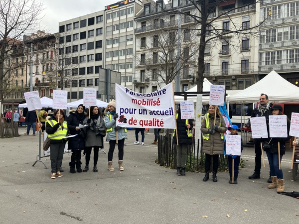 Le SIT soutient les animatrices du parascolaire Le SIT soutient les animatrices du parascolaire