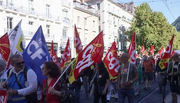 “Mobilisation 18 septembre” (18.09.2025) a été tirée du média franceinfo