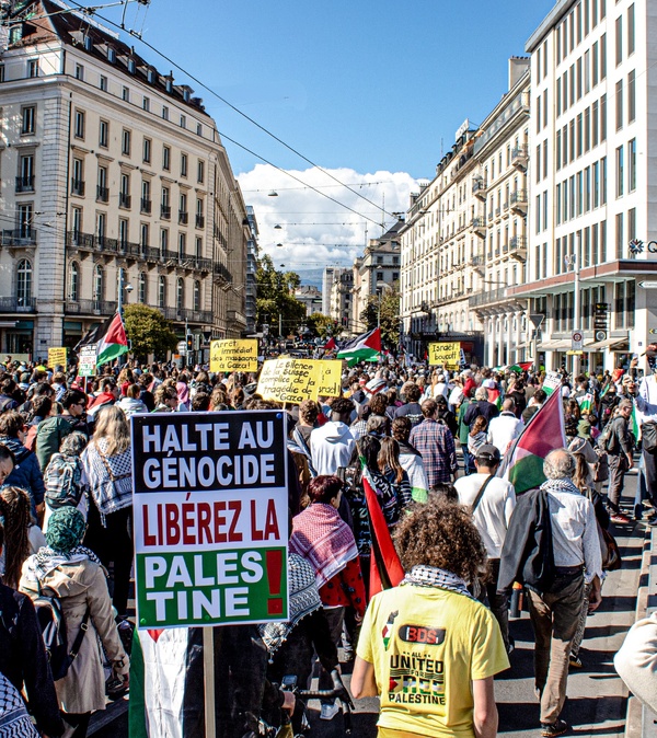 Conflit israélo-palestinien, manifestations genevoises et regards croisés