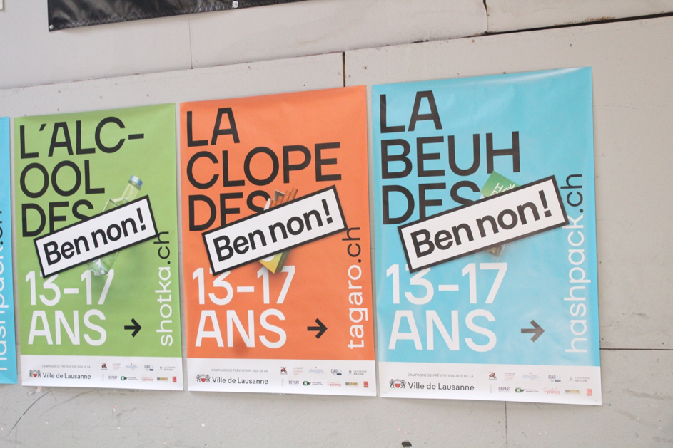 Lausanne en campagne contre les vices des jeunes