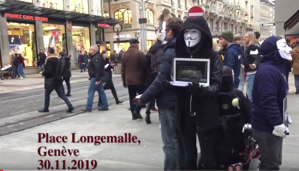 Anonymous for the Voiceless : "Plus de 212'000 animaux sont tués chaque jour en Suisse"