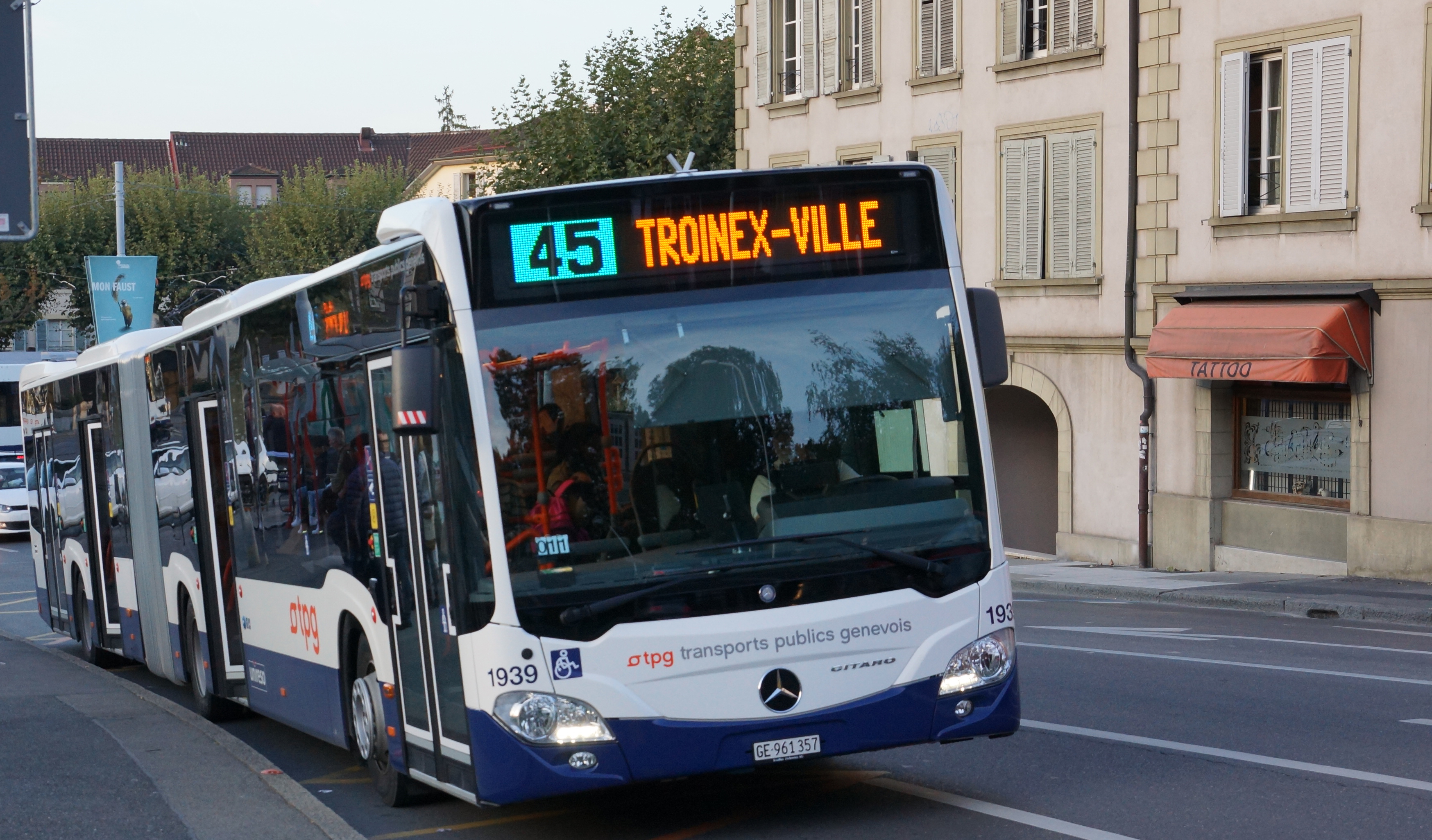 Pollution: les TPG virent au vert en demi-teinte