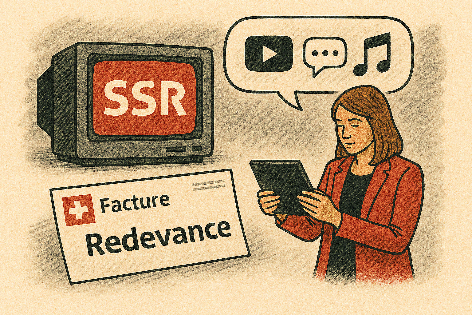 La Suisse, changement de paysage médiatique ?