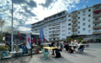 Ouverture des terrasses : A la roulotte de Nyon, «le temps est bon, le ciel est bleu »