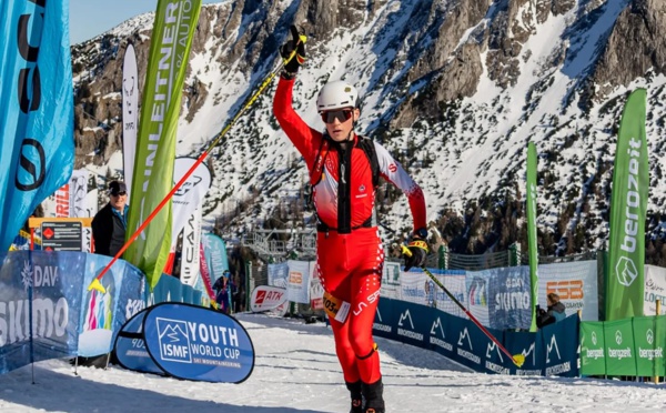 Malik Uldry, en compétition (Crédit: ISMF)