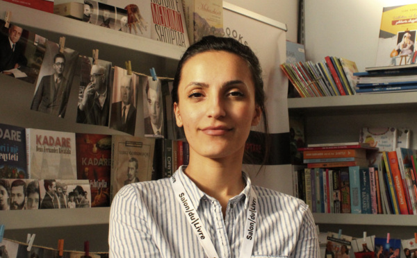 Lirie Zeleni, au salon du livre de Genève, mars 2024. (Crédit: K-T.F)